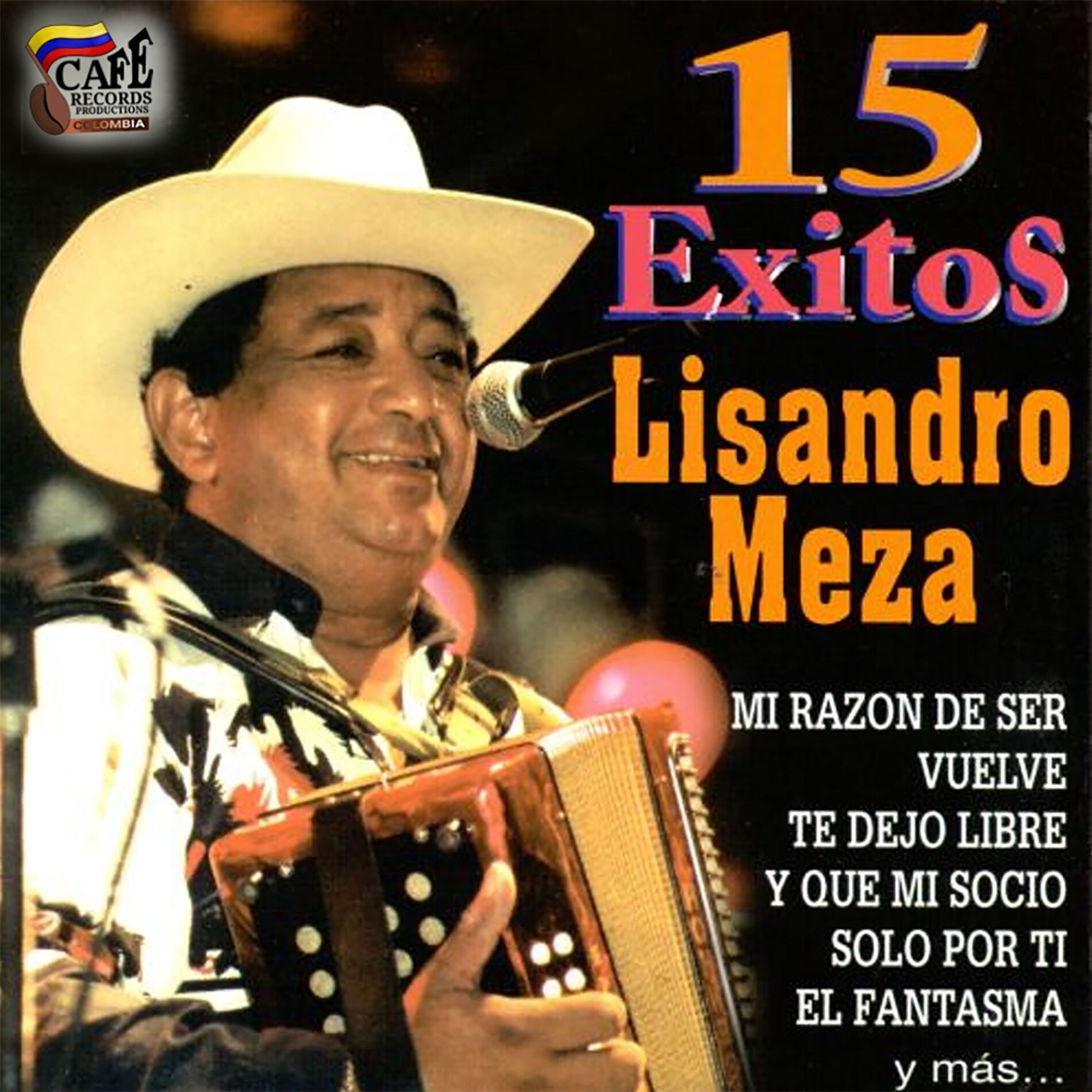 Album cover of 15 Exitos Lisandro Meza