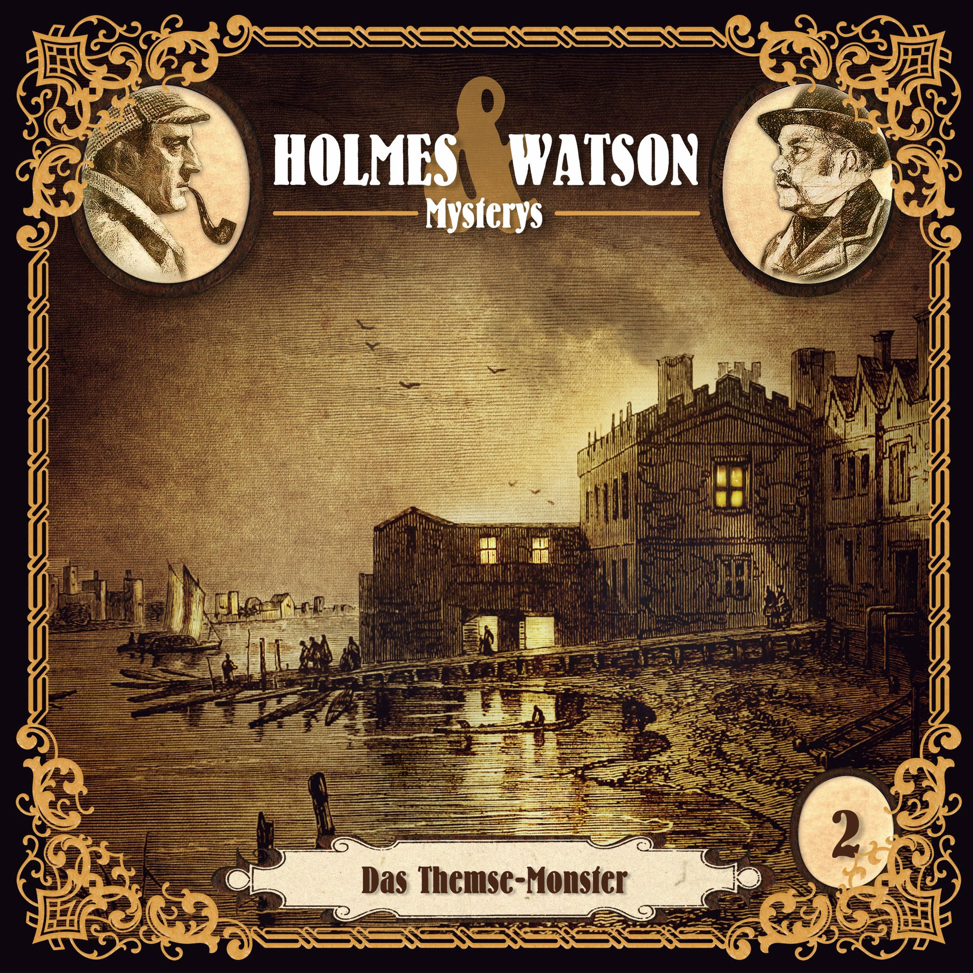 Album cover of Holmes und Watson Mysterys Teil 2 - Das Themse-Monster