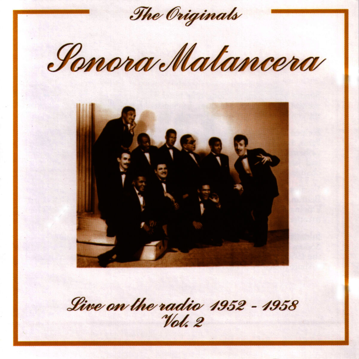 Album cover of The Originals - Live On The Radio 1952-1958 Vol. 2