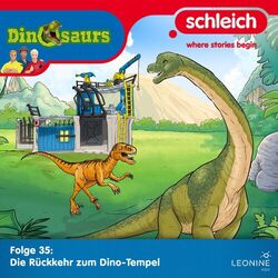 Cover of Folge 35: Die Rückkehr zum Dino-Tempel