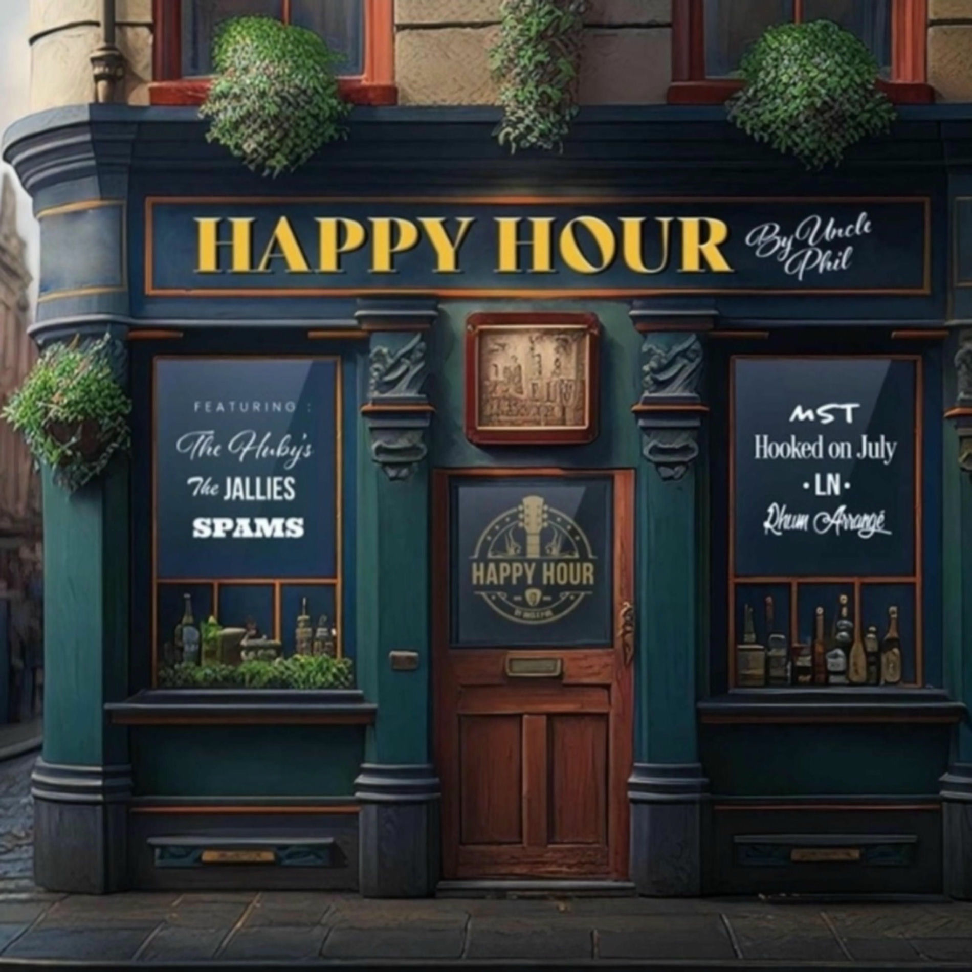 Album cover of HAPPY HOUR by Uncle phil