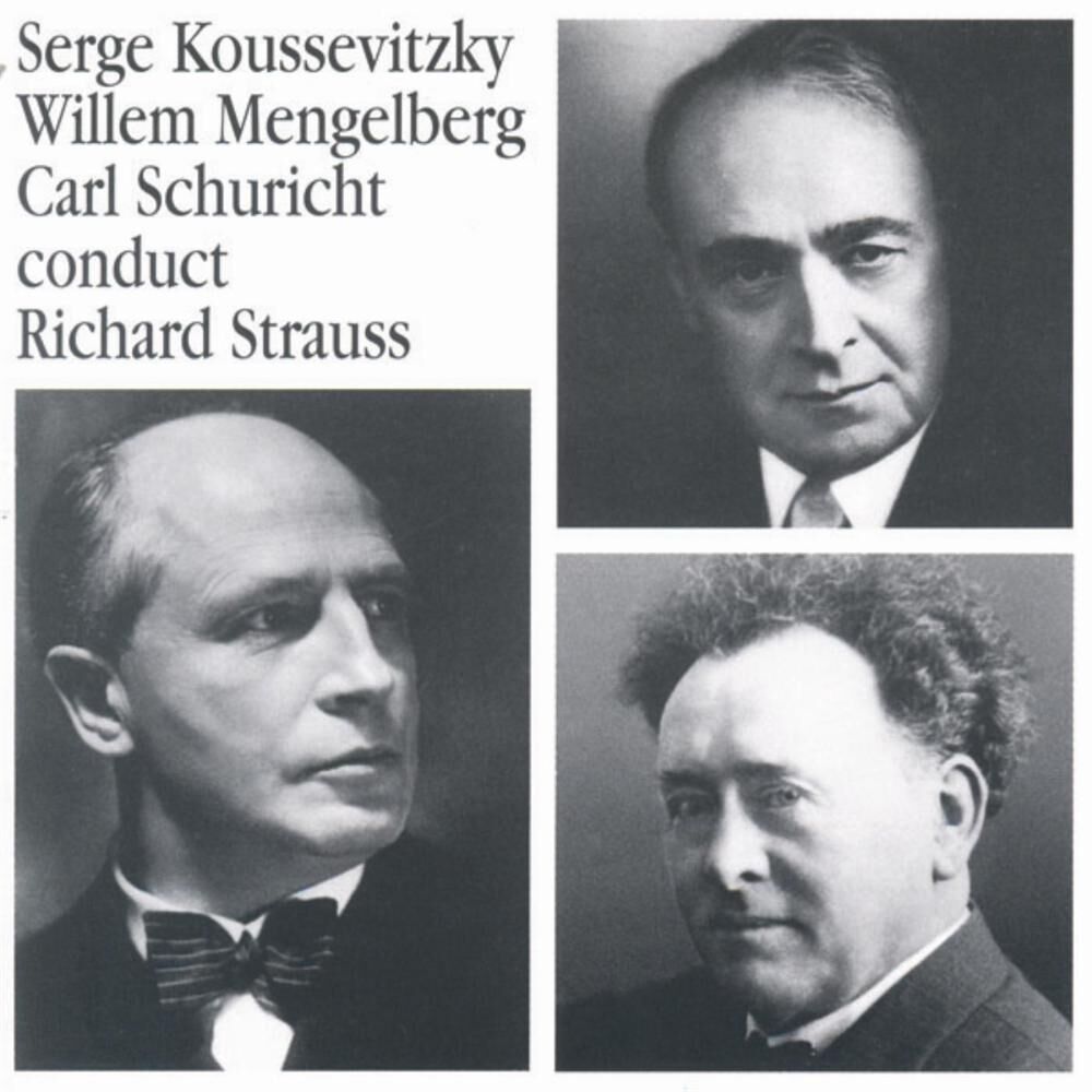 Picture of Serge Koussevitzky - Willem Mengelberg - Carl Schuricht conduct