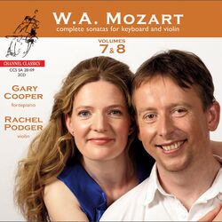 Cover of Mozart: Complete Sonatas for Keyboard and Violin, Volume 7 & 8
