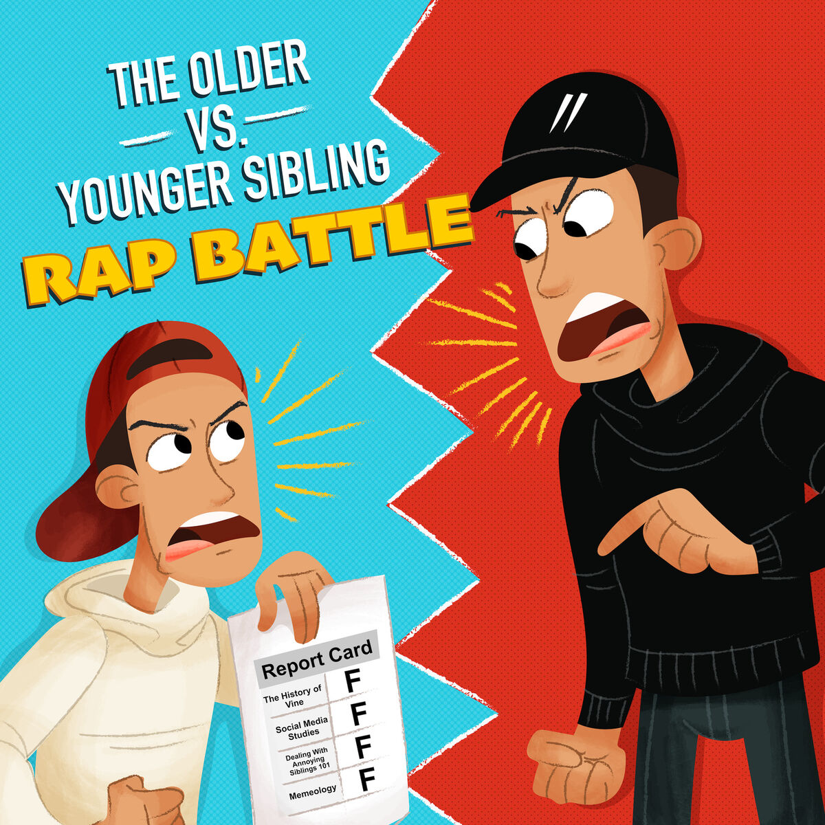 Album cover of The Older vs. Younger Sibling (Rap Battle)