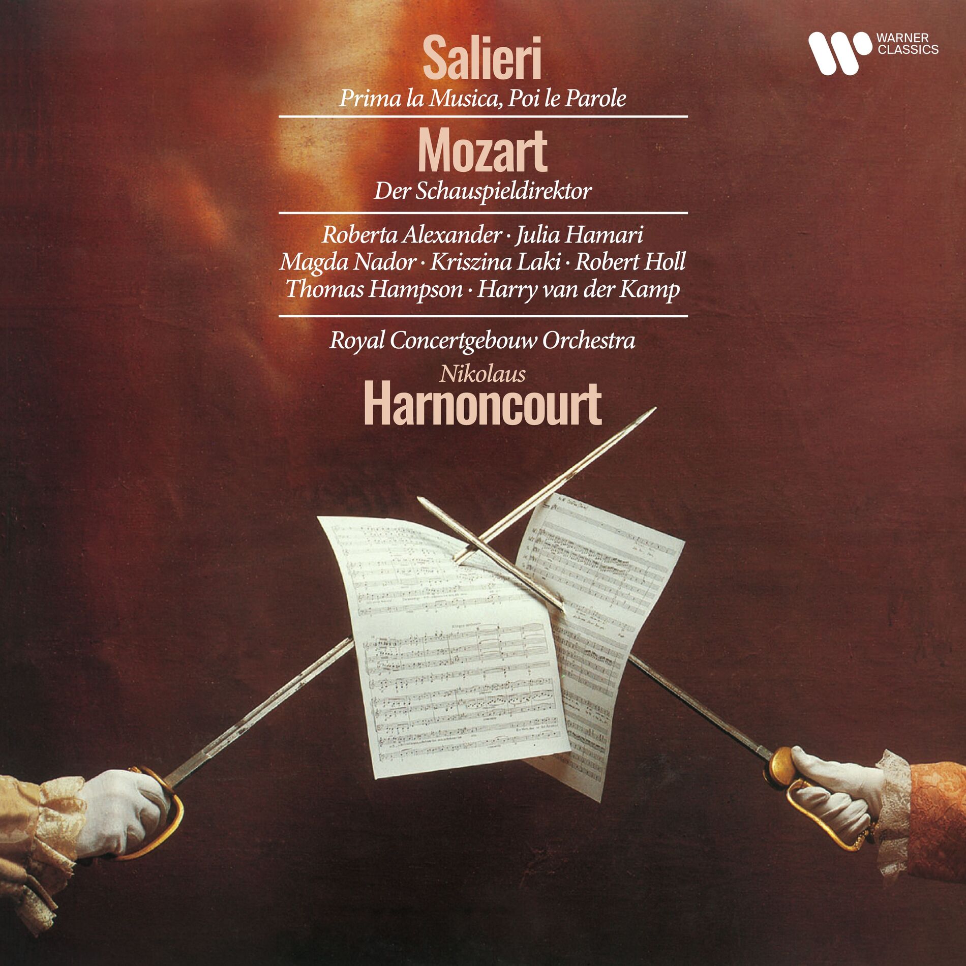 Album cover of Salieri: Prima la musica, poi le parole - Mozart: Der Schauspieldirektor, K. 486
