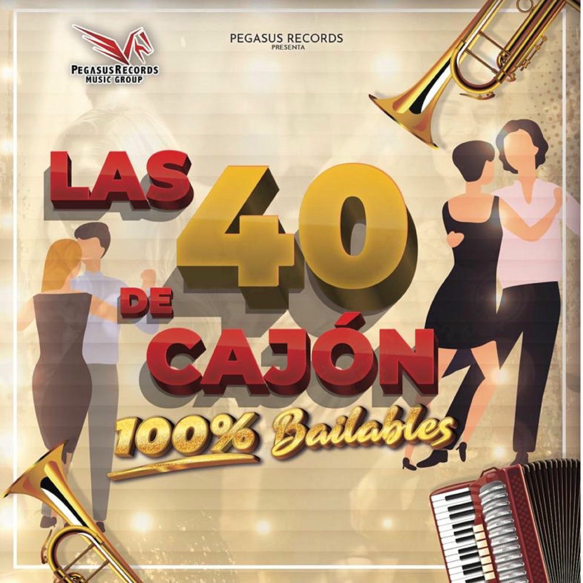 Album cover of Las 40 de Cajon 100% Bailables
