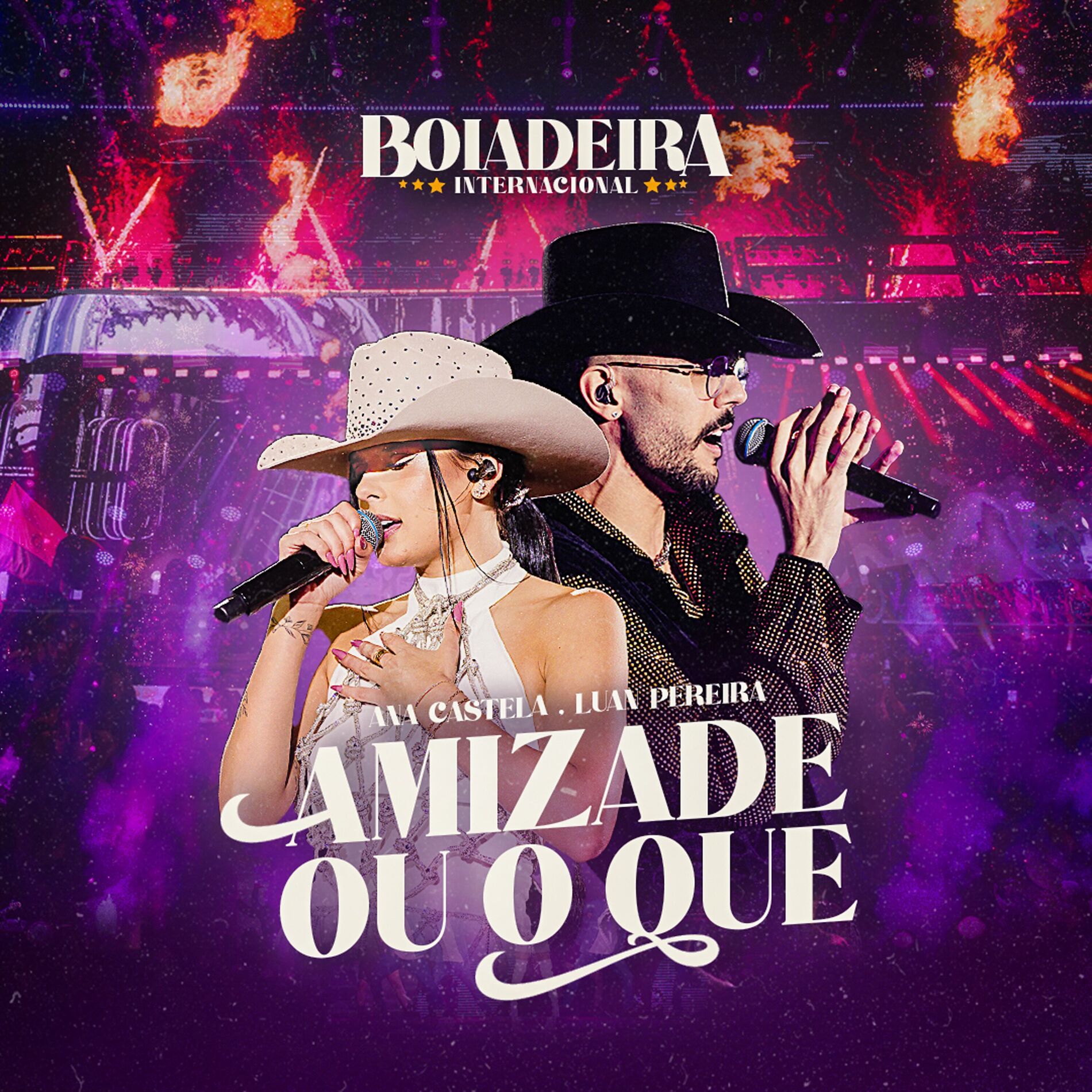 Album cover of Amizade Ou O Que: Boiadeira Internacional (Ao Vivo)