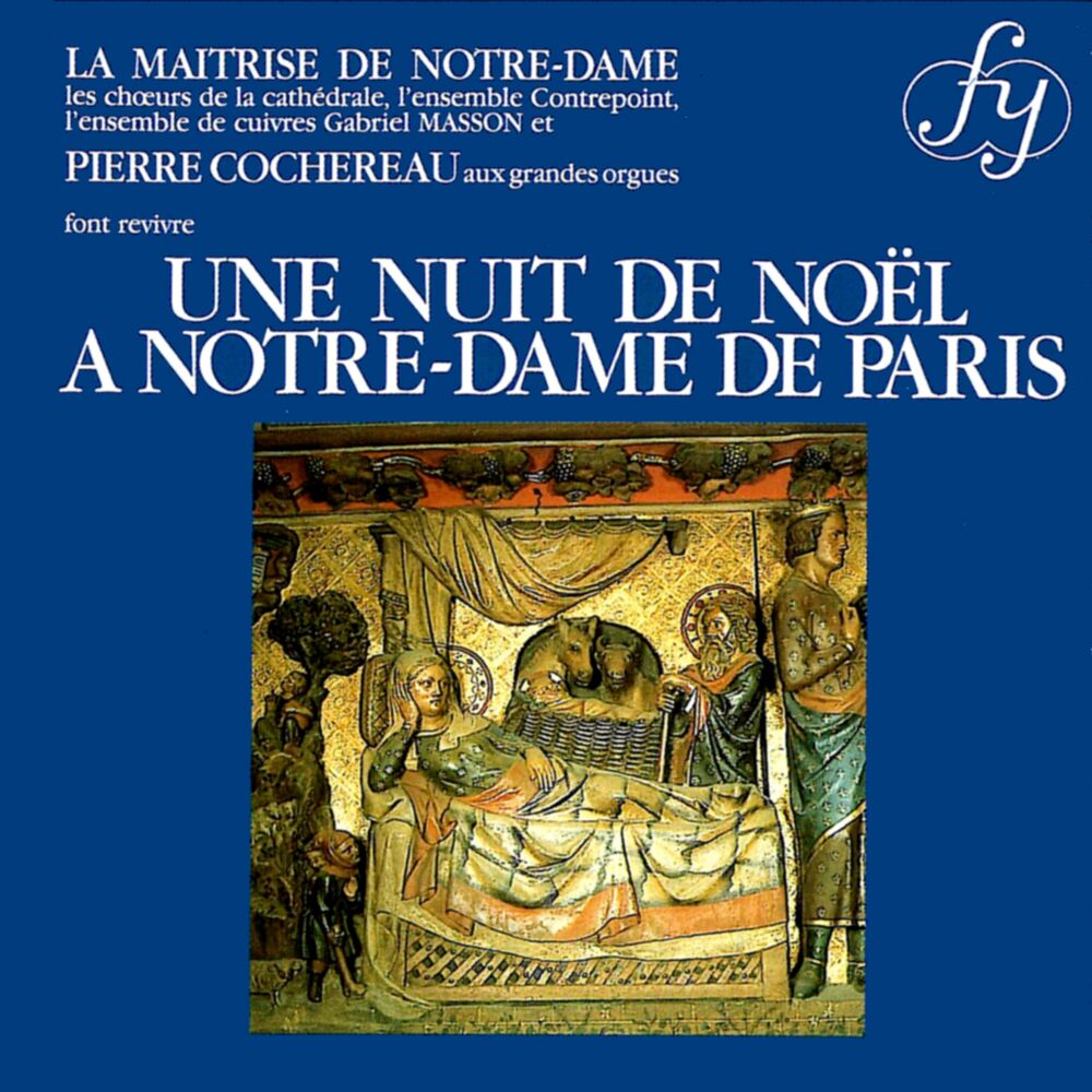 Picture of Christmas at Notre-Dame in Paris