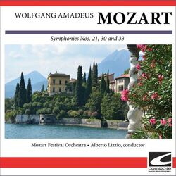 Cover of Wolfgang Amadeus Mozart - Symphonies Nos. 21, 30 and 33