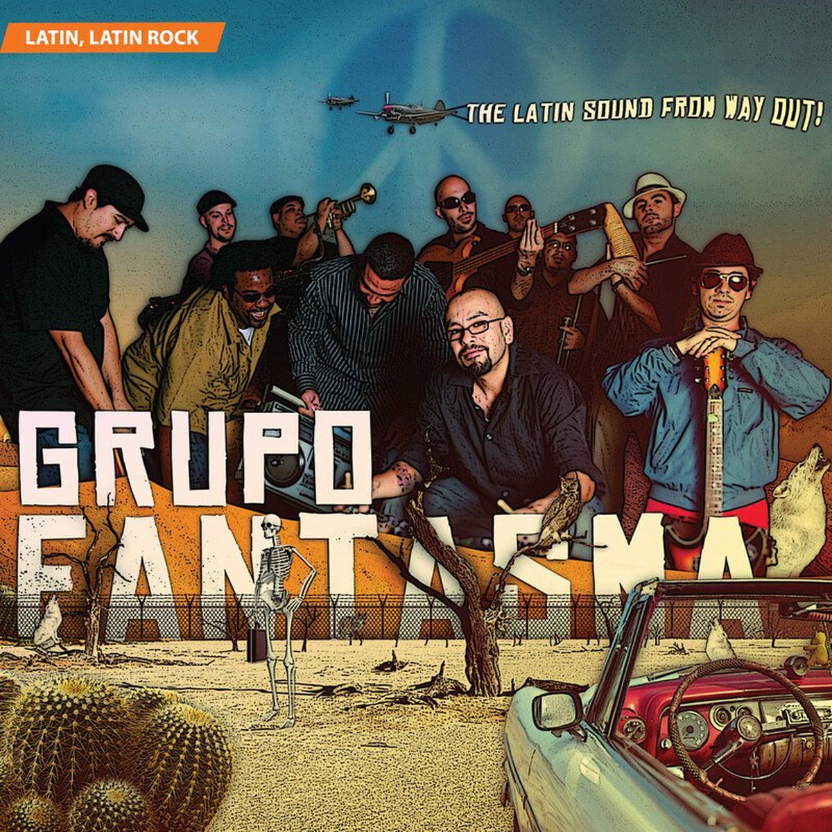 Album cover of The Latin Sound From WAY Out