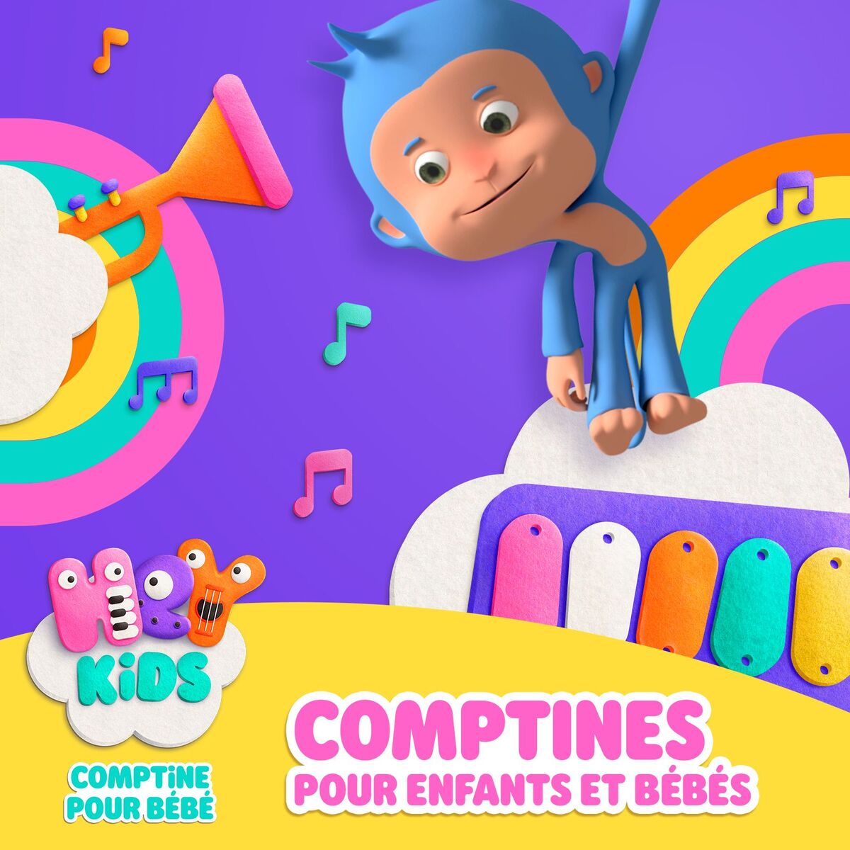Album cover of Comptines pour Enfants et Bébés