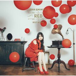 Cover of Sora Amamiya BEST ALBUM - RED -