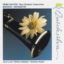 Cover of Mercadante: 2 Clarinet Concertos; Rossini; Donizetti
