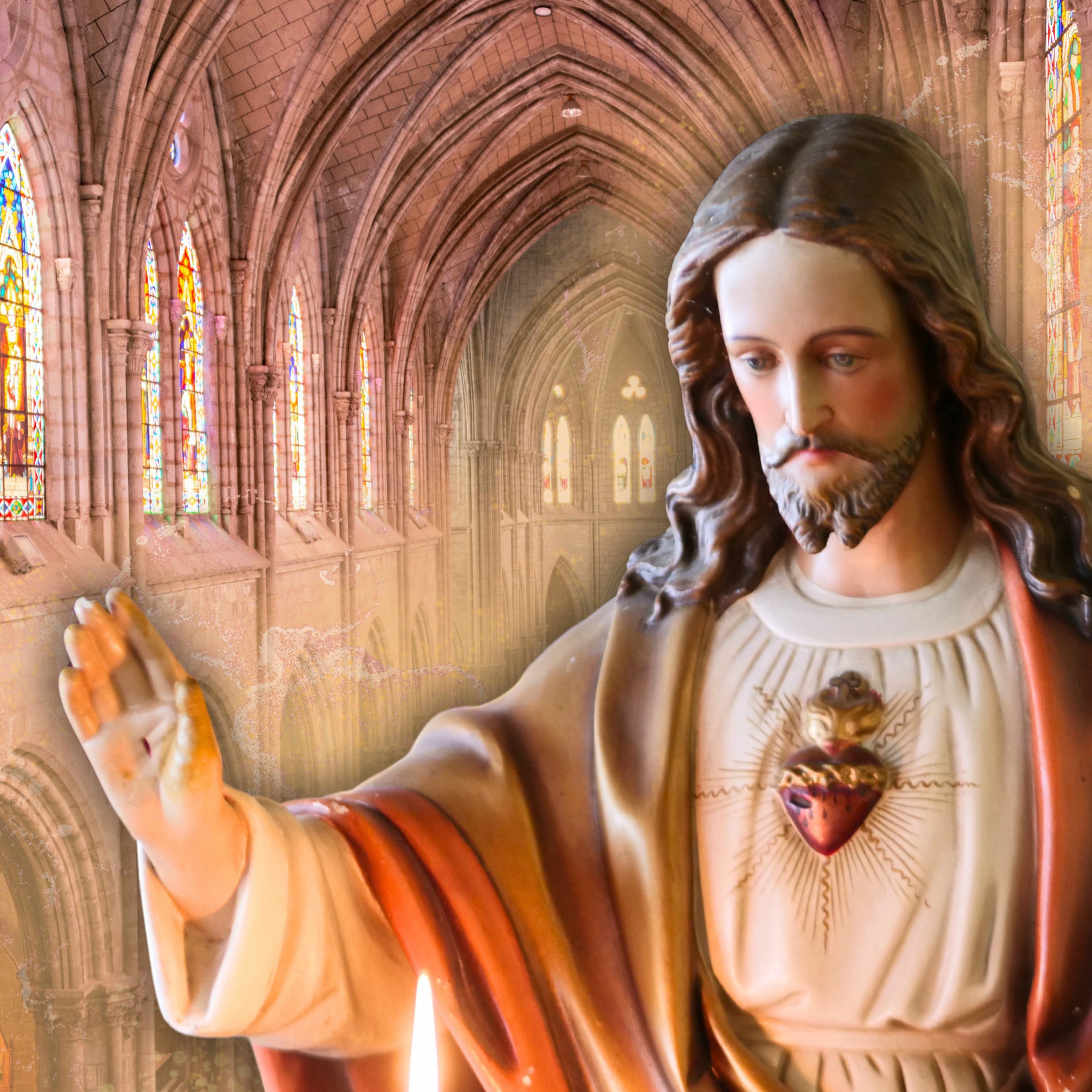 Album cover of Dios de amores - Ecuadorian Hymn to the Sacred Heart