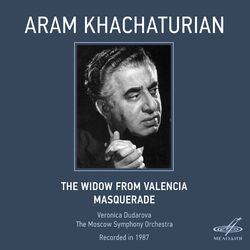 Cover of Aram Khachaturian: La Viuda Valenciana & Masquerade
