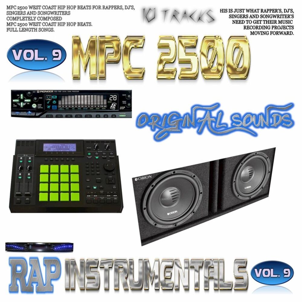 Picture of Mpc 2500 Rap Instrumentals, Vol. 9