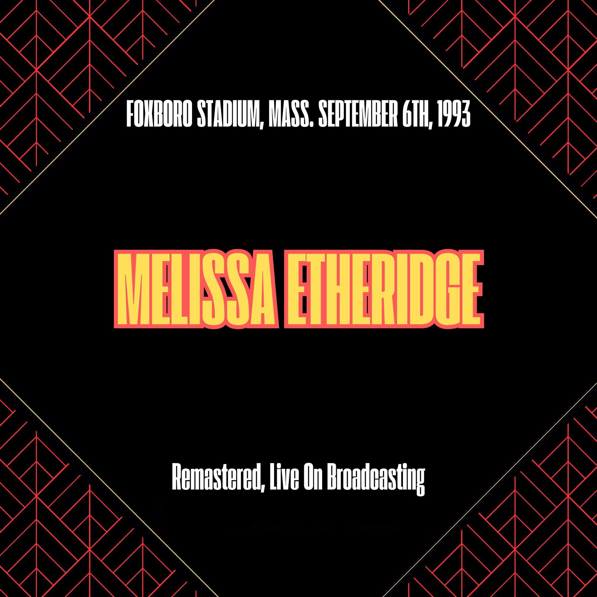 Album cover of Foxboro Stadium, Mass. September 6th, 1993 (Remastered, Live On Broadcasting)