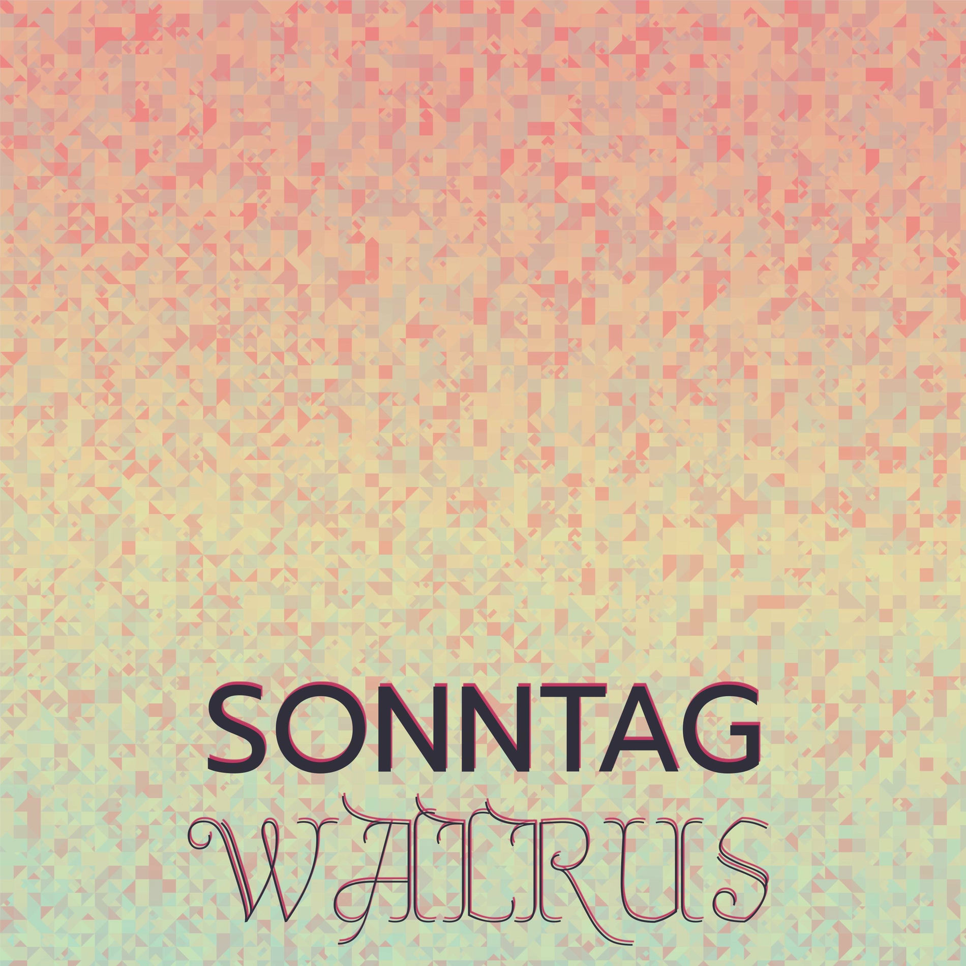 Album cover of Sonntag Walrus