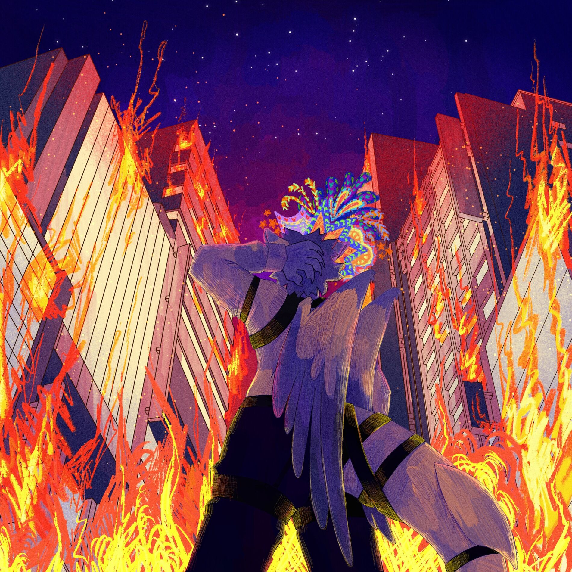 Album cover of set fire to the world