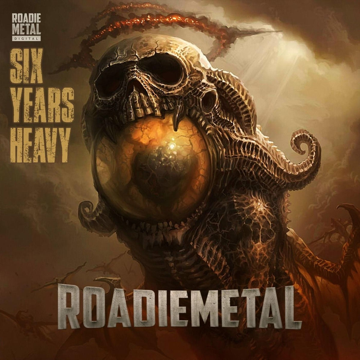Album cover of Roadie Metal, Six Years Heavy