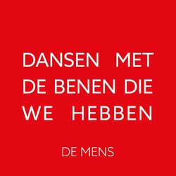 Cover of Dansen met de benen die we hebben