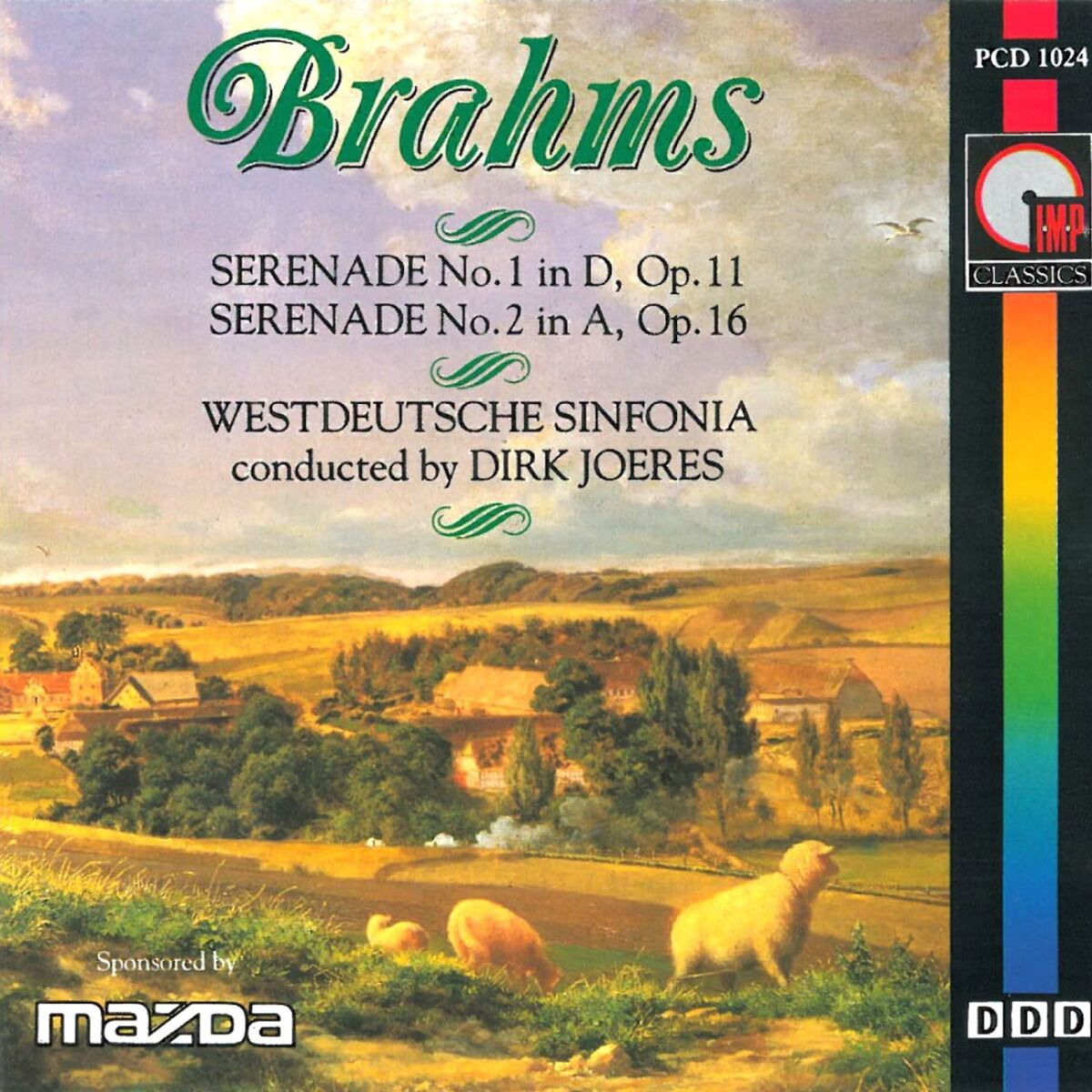 Album cover of Brahms: Serenade Nos. 1 & 2