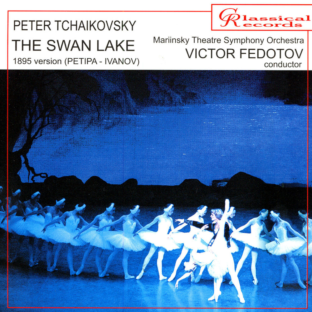 Picture of Tchaikovsky. The Swan Lake (1895 version).