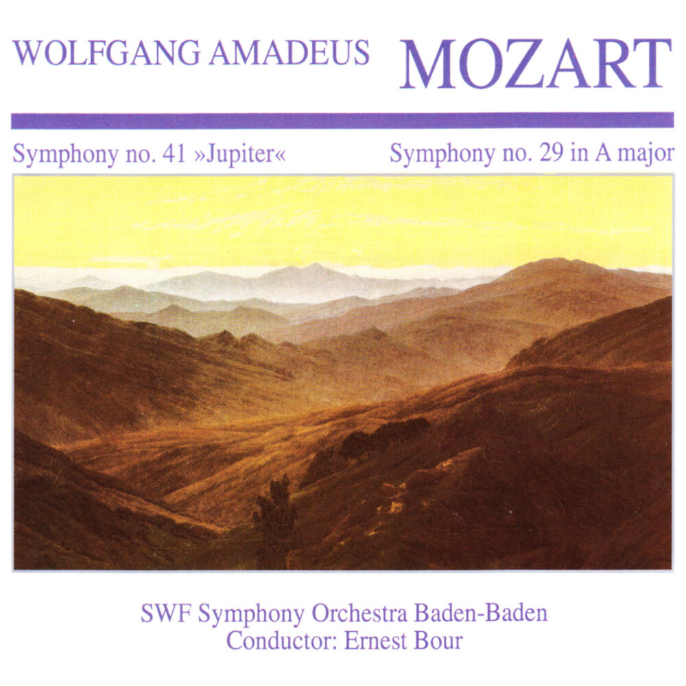 Picture of Wolfgang Amedeus Mozart: Symphony No. 41 "Jupiter" · Symphony No. 29 in A Major