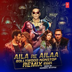 Cover of Aila Re Ailaa - Bollywood Nonstop Remix 2021