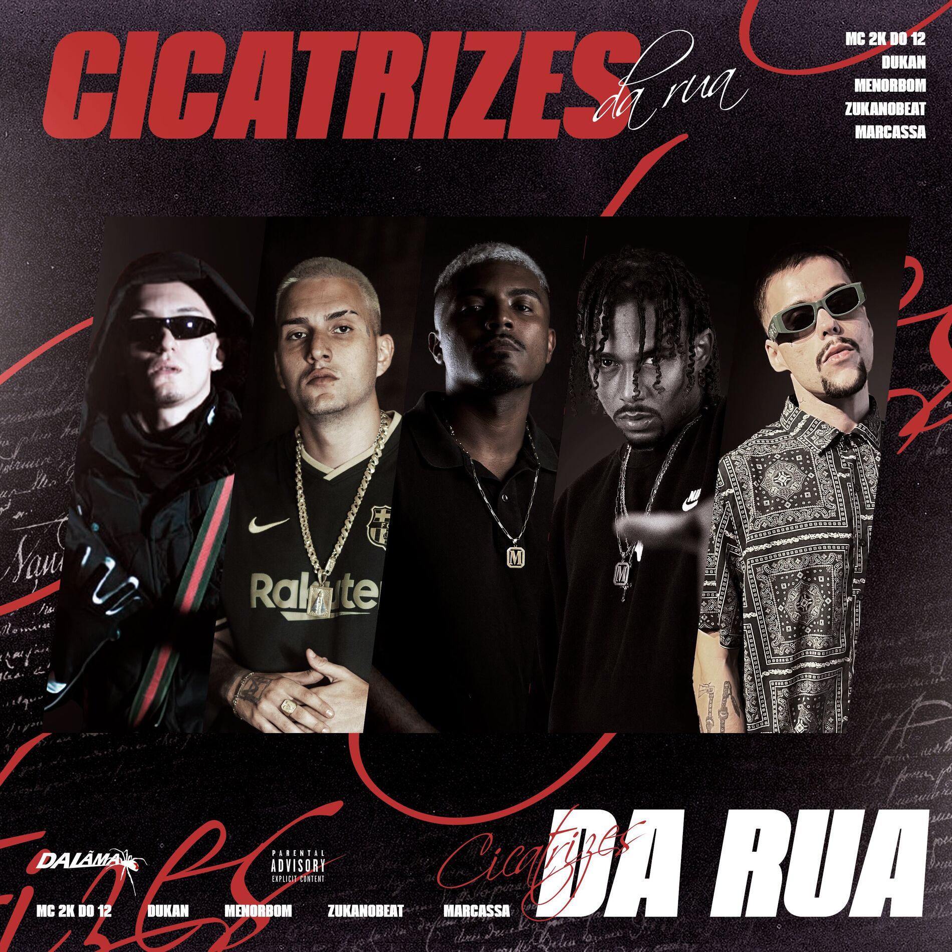 Album cover of Cicatrizes da Rua