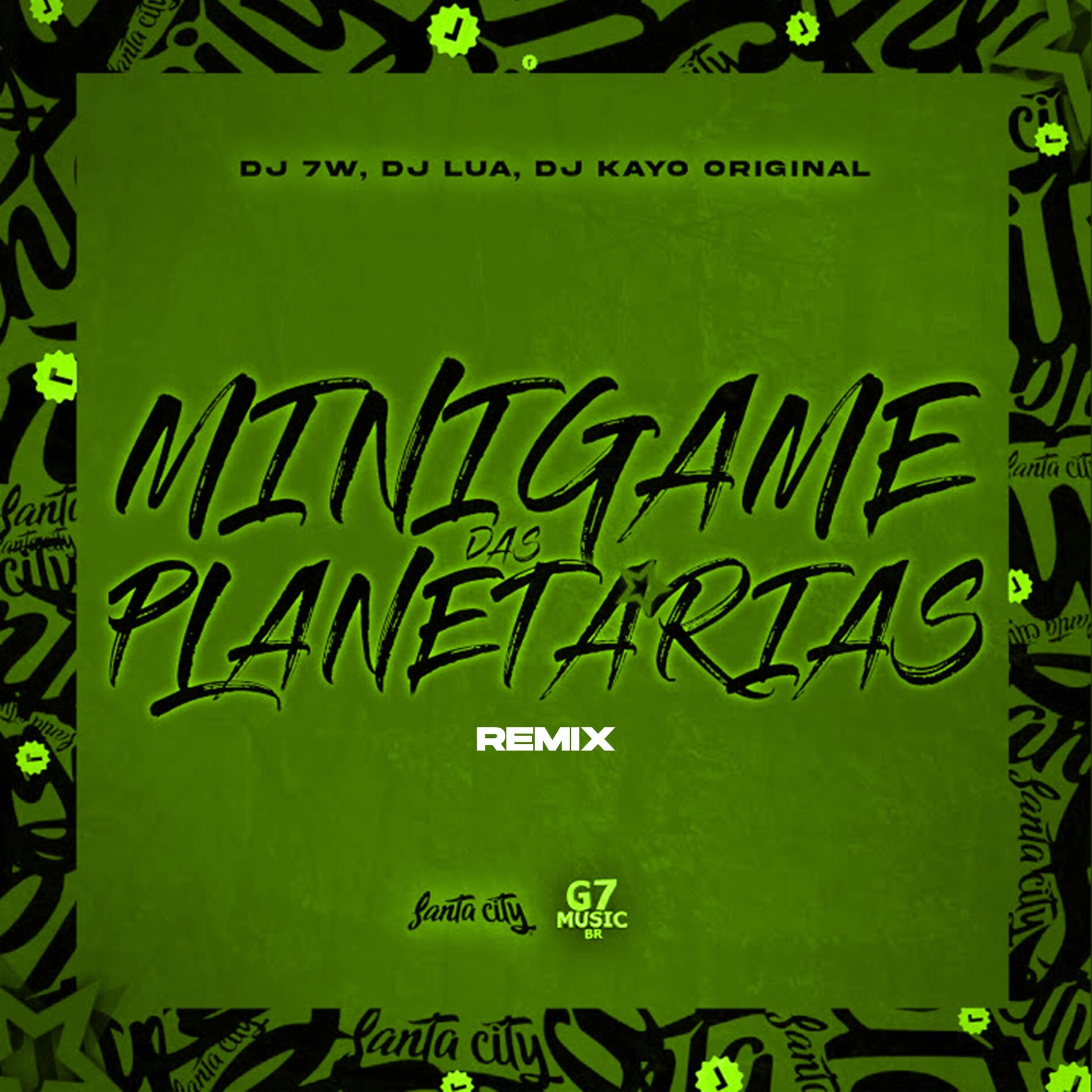 Album cover of Mini Game das Planetárias (Remix)