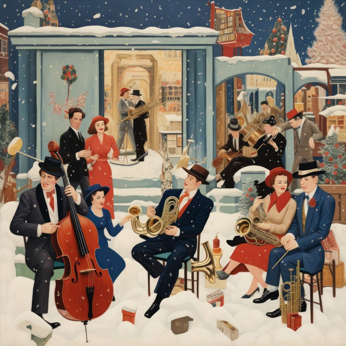 Album cover of The Ultimate Christmas Jazz Album