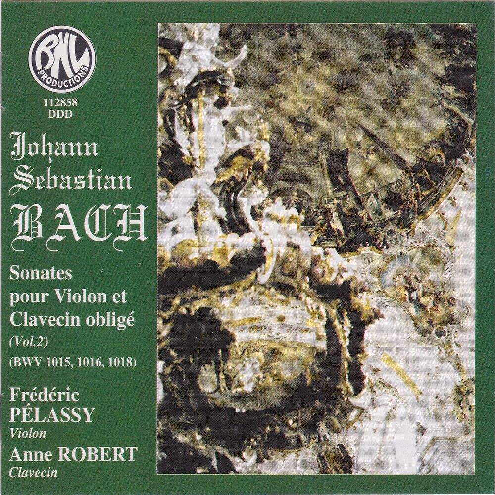 Picture of Sonates pour violon et clavecin obligé