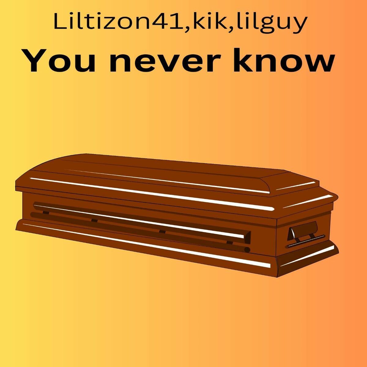 Album cover of You never know