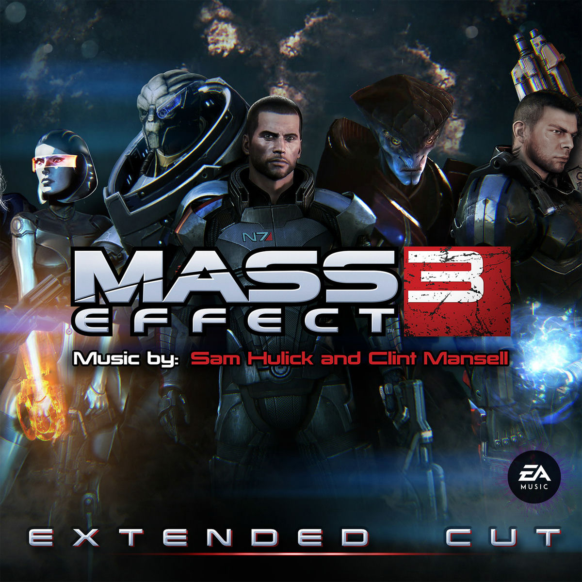 Album cover of Mass Effect 3: Extended Cut (Original Soundtrack)