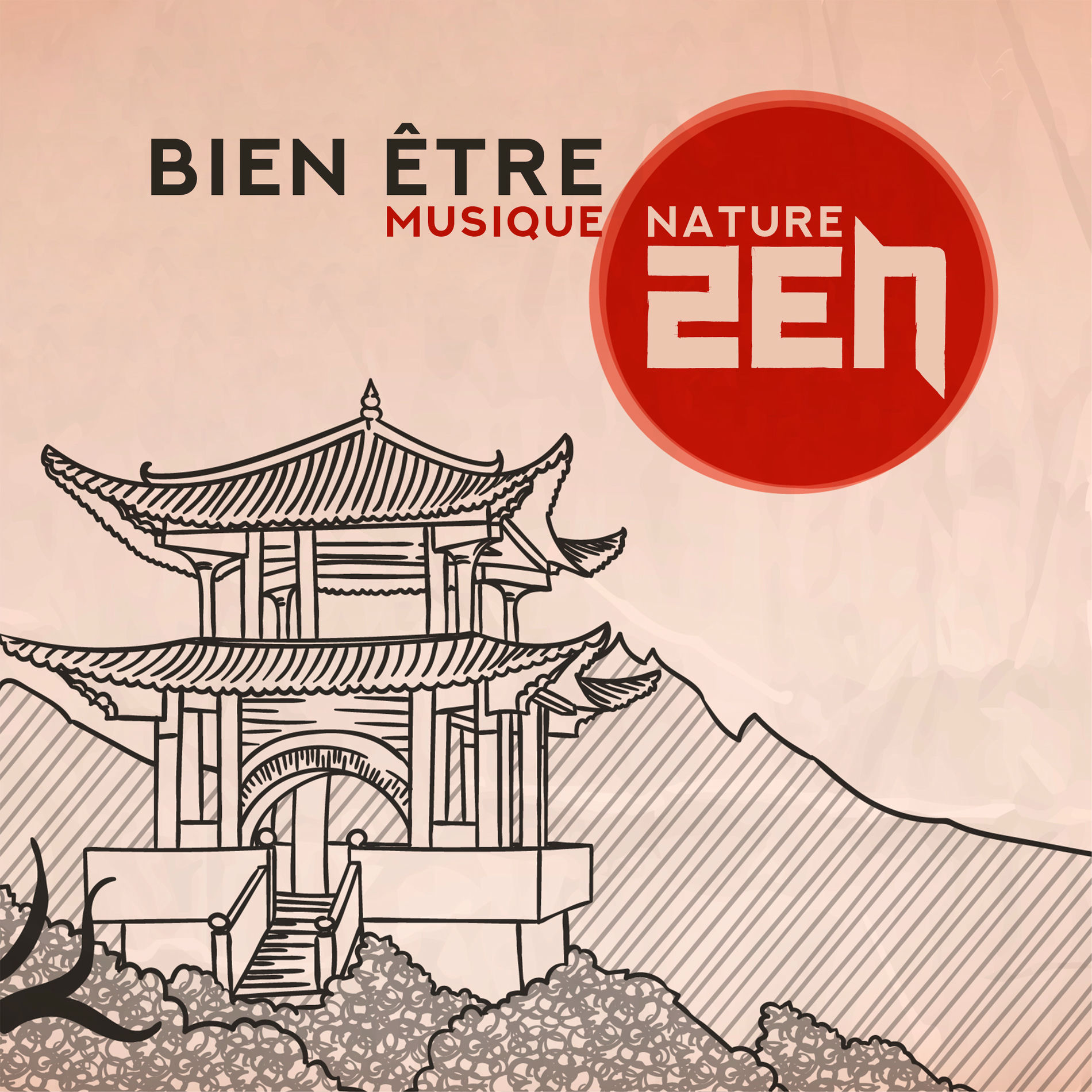 Album cover of Bien être: Musique nature zen, Relaxation spirituelle, Soulagement du stress, Paix intérieure, Méditation de guérison