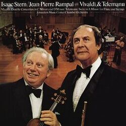 Cover of Vivaldi: Violin Double Concertos in C Minor and D Minor - Telemann: Suite in A Minor for Flute and Strings