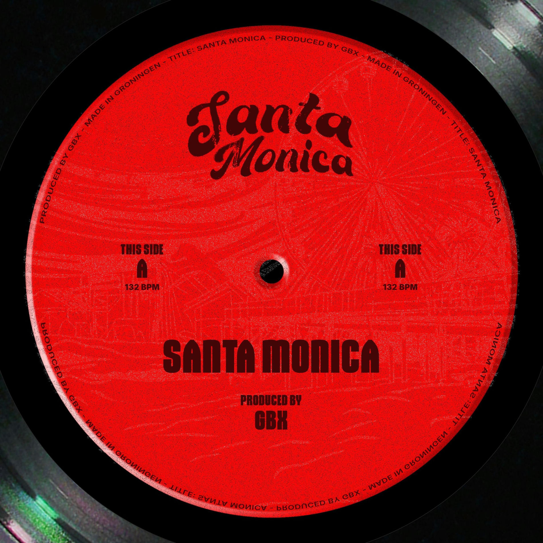 Album cover of santa monica