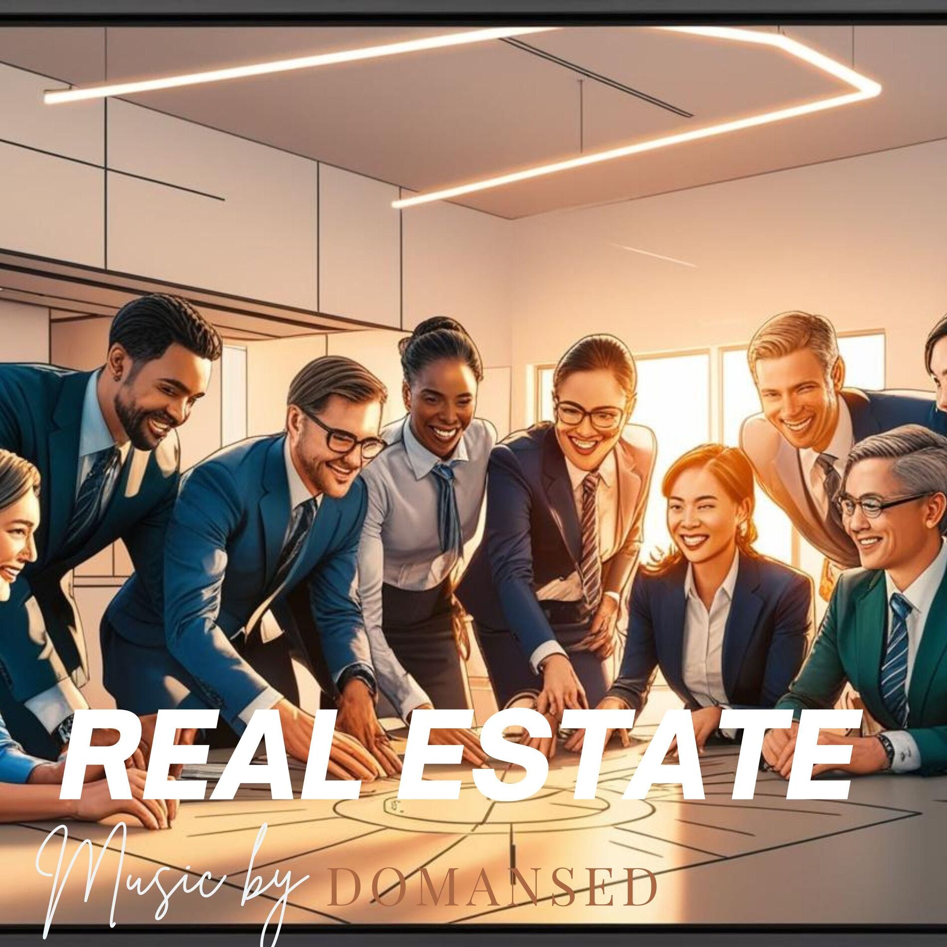 Album cover of Real Estate Inspiring Piano Uplifting
