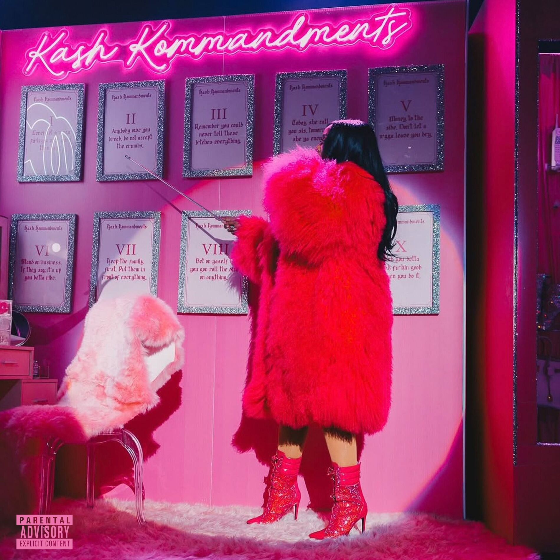 Album cover of Kash Kommandments