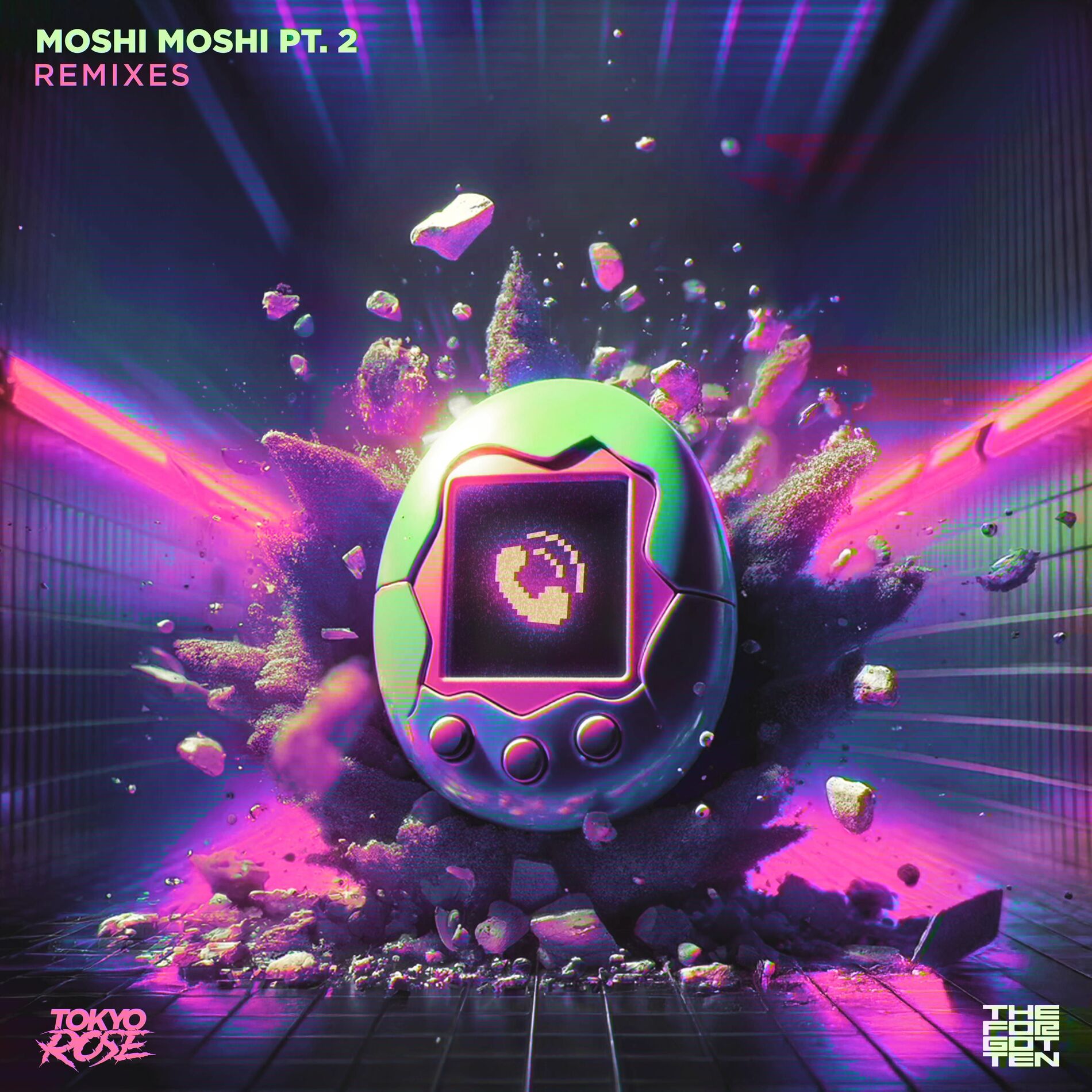 Album cover of MOSHI MOSHI PT. 2 REMIXES