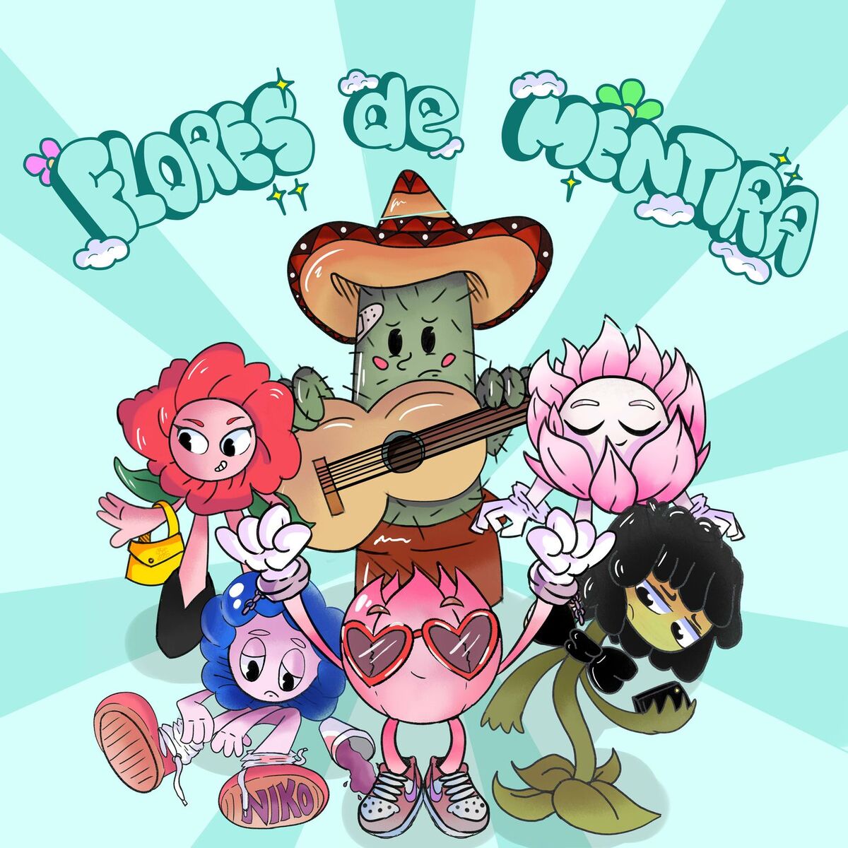 Album cover of FLORES de MENTIRA