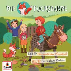 Cover of 015/Fall 29: Der unsichtbare Pferdekopf/Fall 30: Der kratzige Kratzer