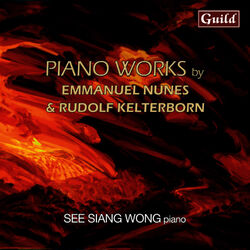 Cover of Nunes: Litanies Du Feu Et De La Mer & Kelterborn: Piano Pieces 1-13
