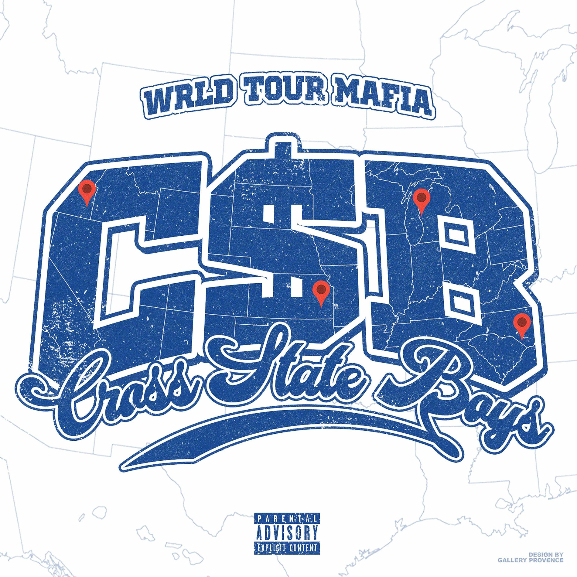 Album cover of Cross $tate Boys