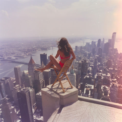Chilling in America artwork