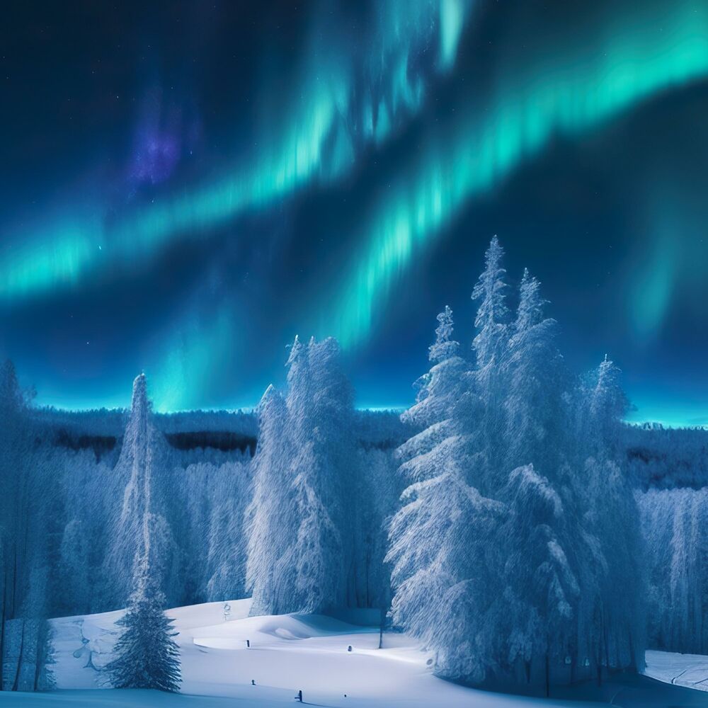 Picture of Snowy Forest