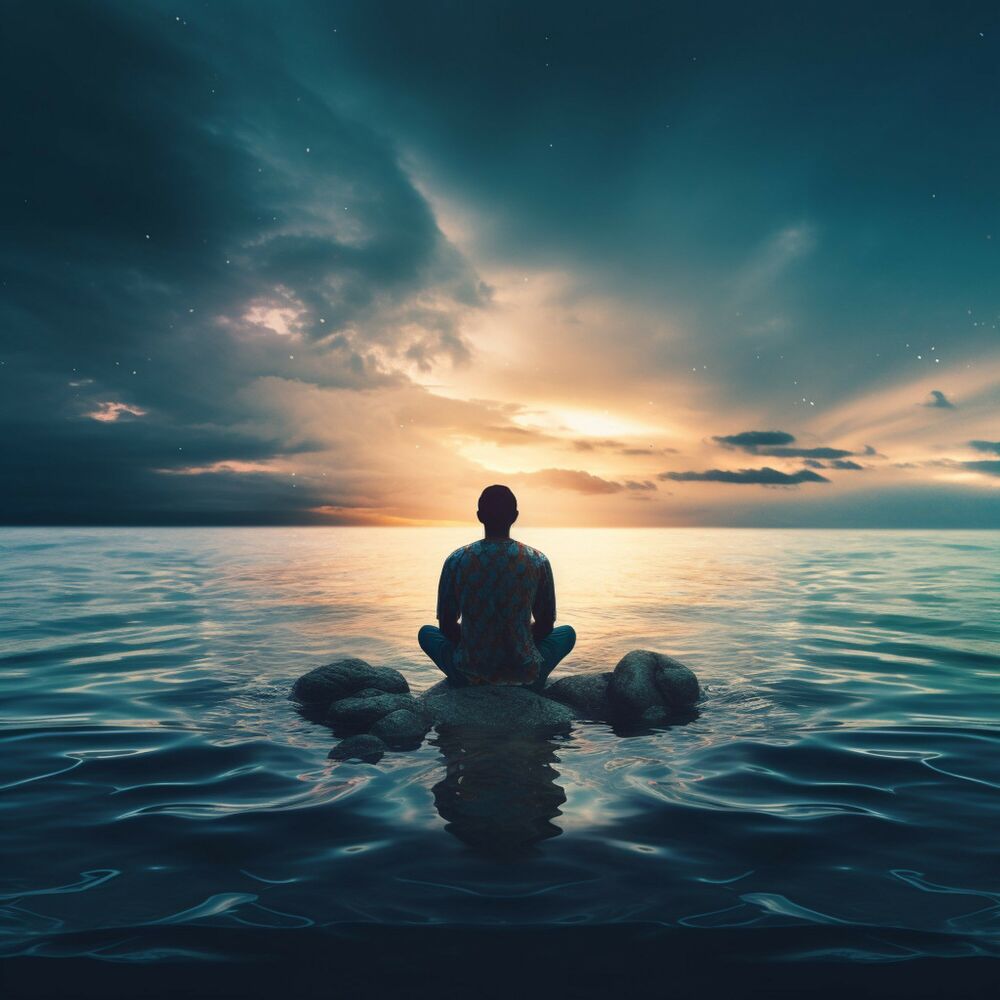 Picture of Oceanic Serenity: Meditation Melodies