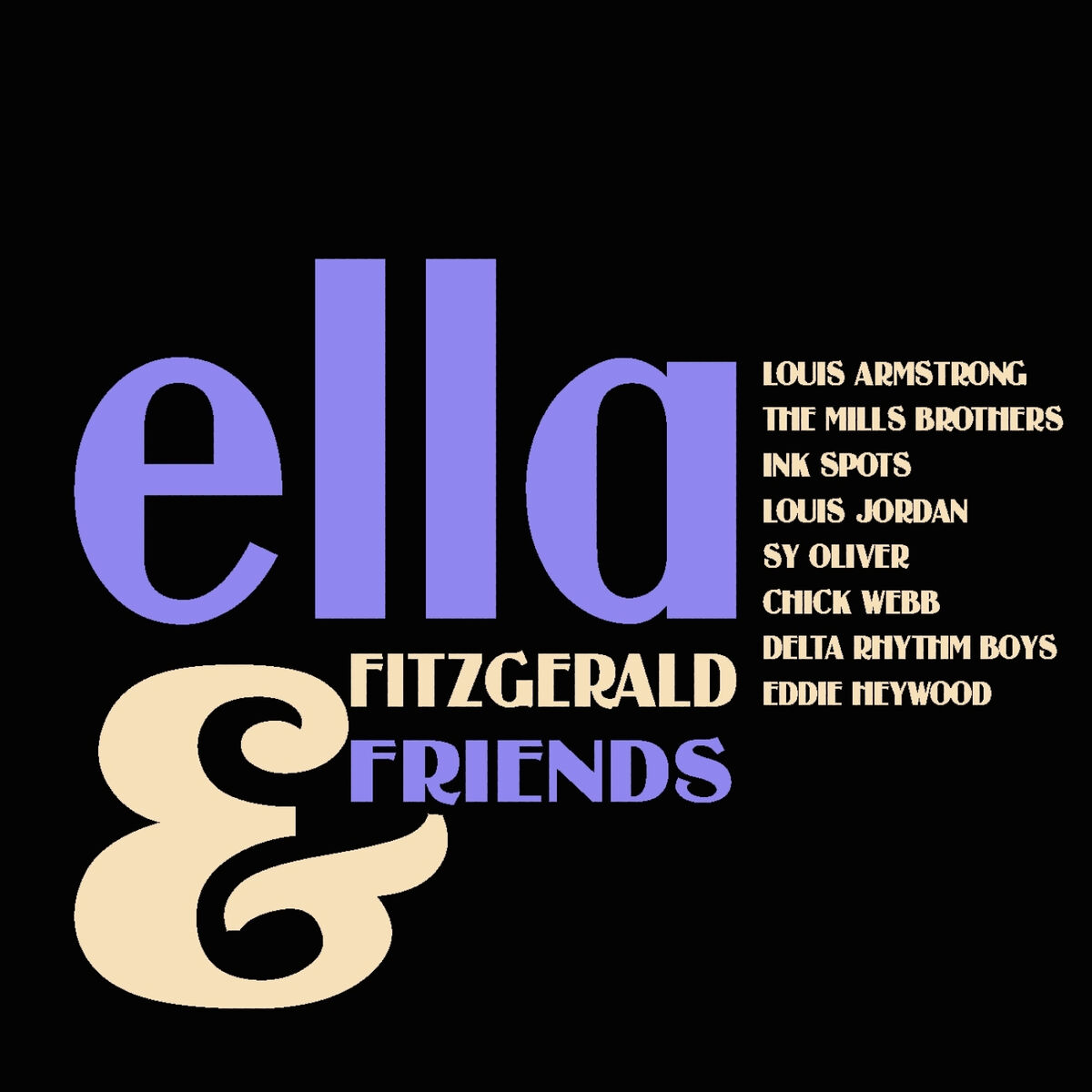 Album cover of Ella and Friends