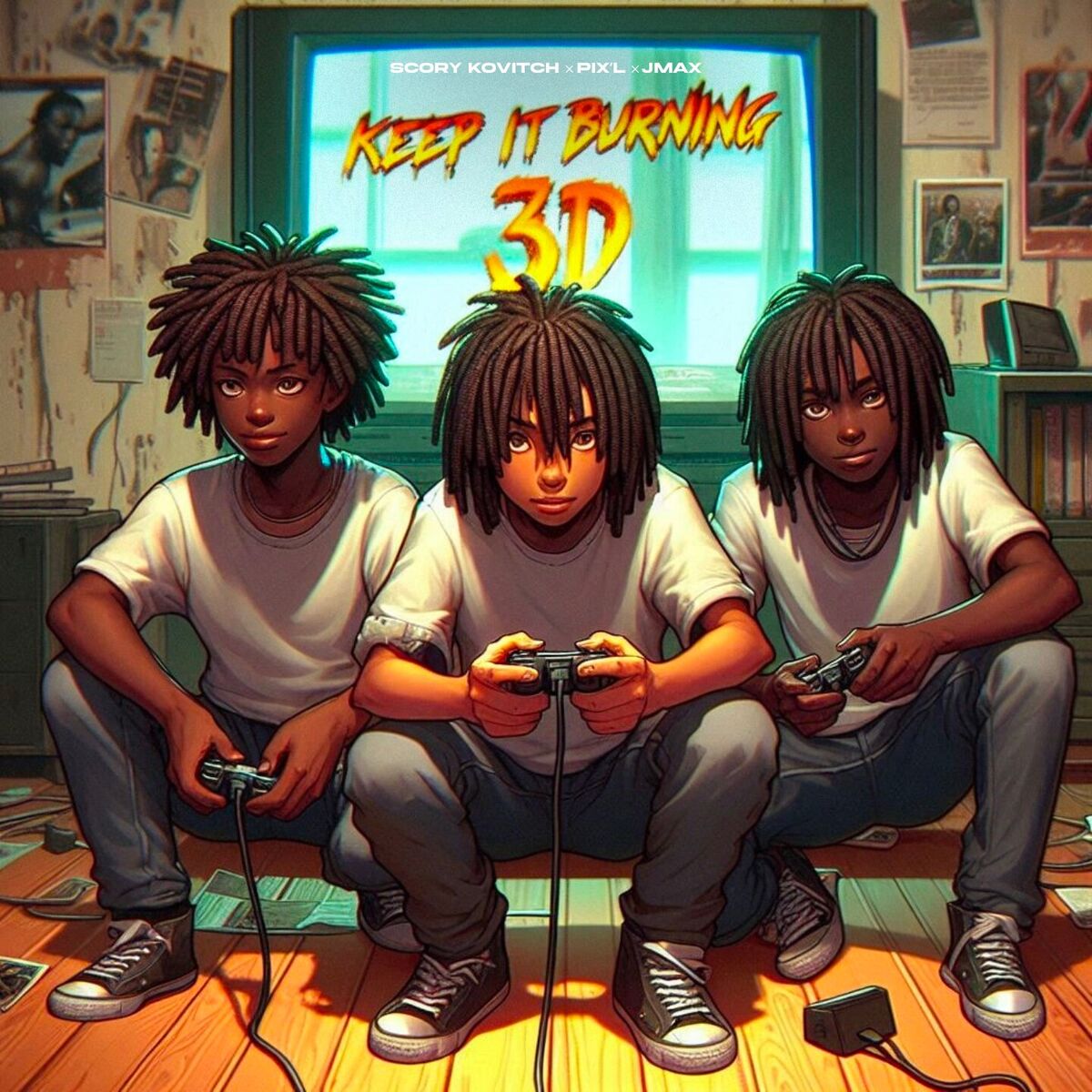 Album cover of Keep It Burning 3D